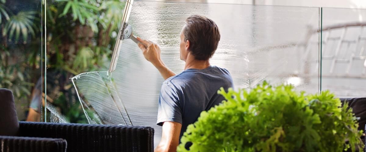window cleaning slide